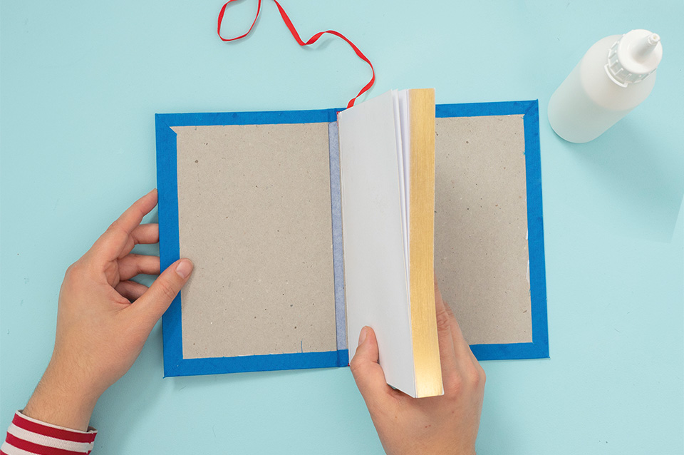 Hardcover book binding kit, make your own hardcover book at home